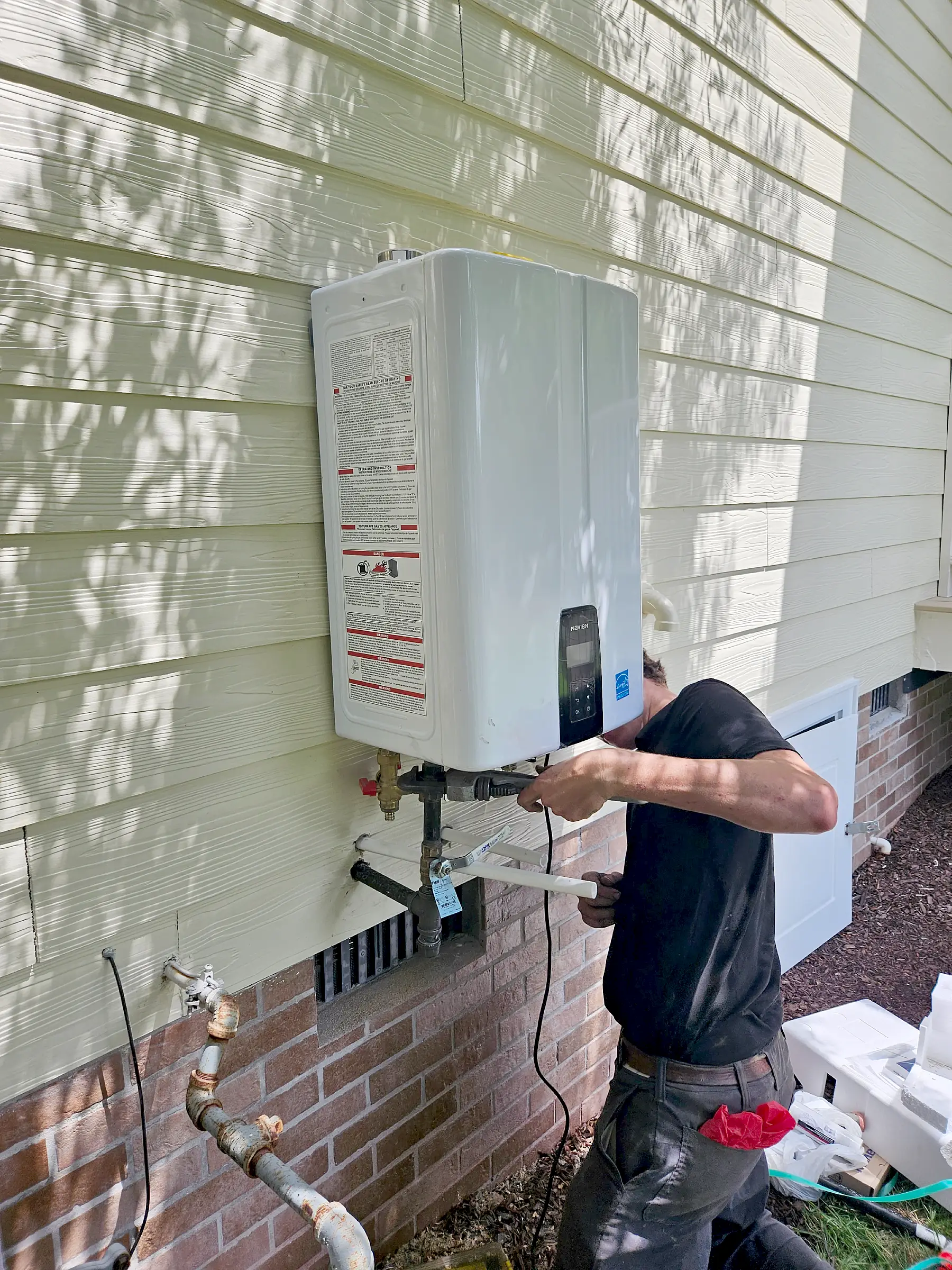 Raleigh Tankless Water Heater Repair 1 - Streamline Services