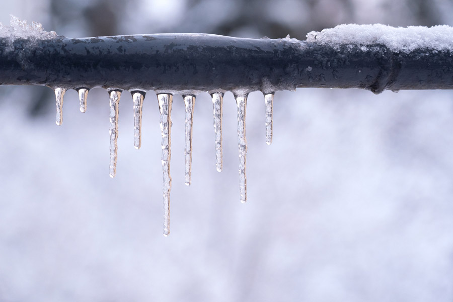 Frozen Pipes During Winter Conditions